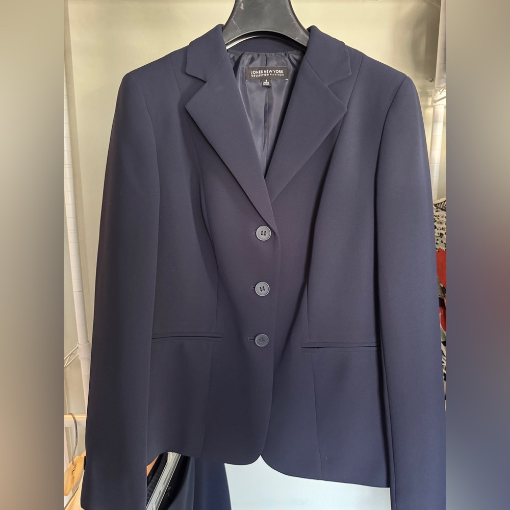 Navy Blue Women's Suit